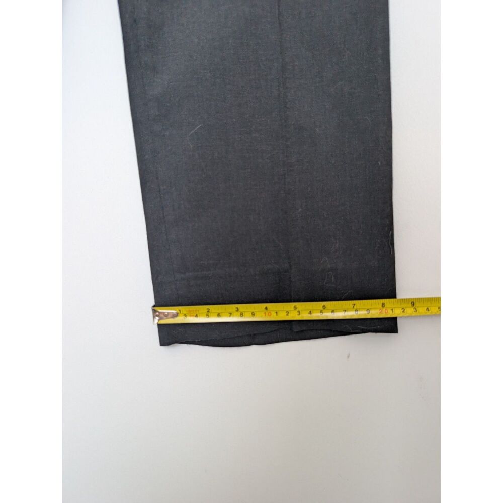 Vintage Oscar de la Renta Wool Gray Mens Dress Pants Trousers Sz 30 - Picture 4 of 16